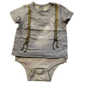 GAP Baby Cotton Boys Onesies with Unique Graphics 18-24 Month